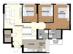 Blk 618A Tampines Greenverge (Tampines), HDB 4 Rooms #634340201